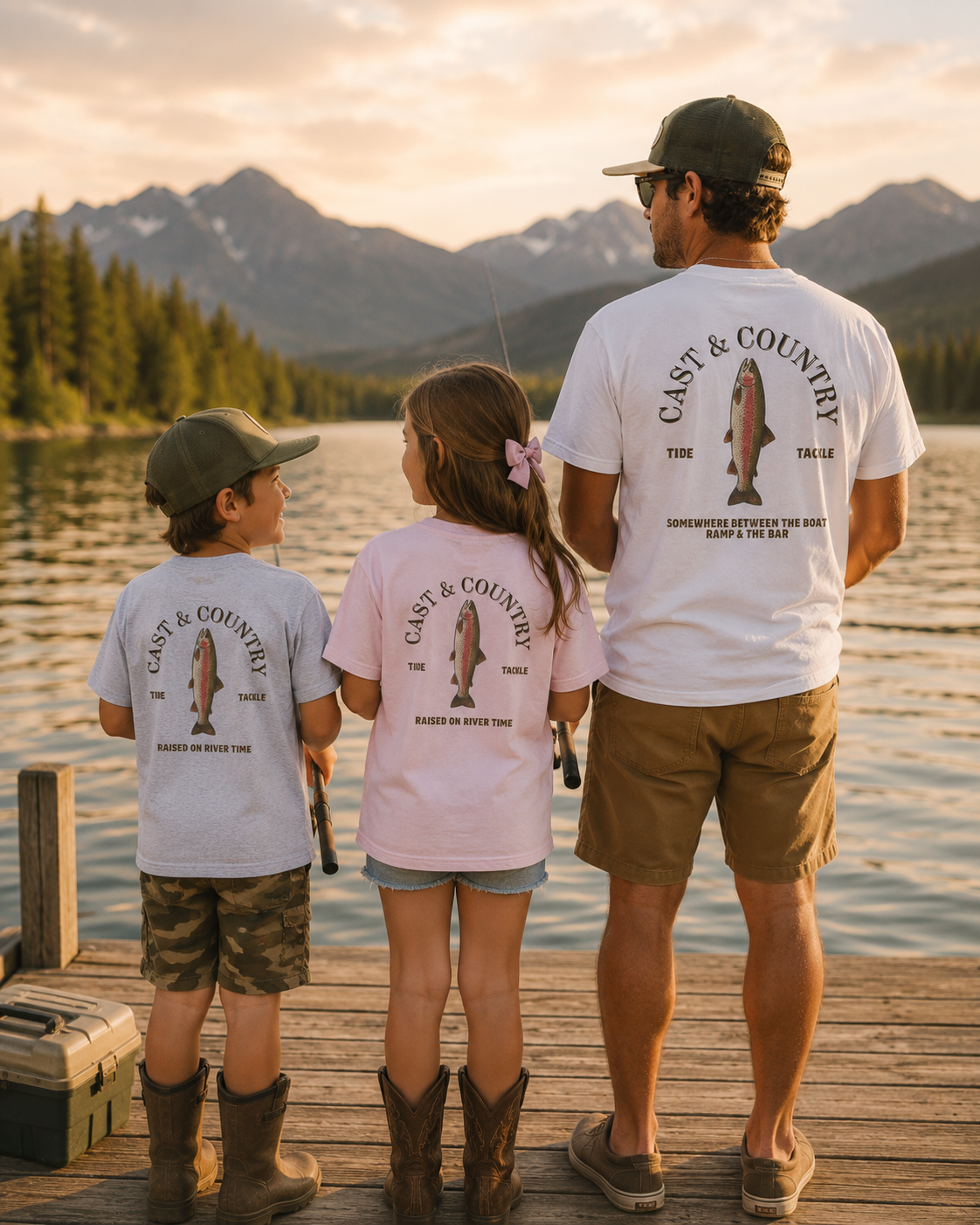 Cast & Country Trout Fishing Tee ("Someone Beer Me") - Country Trout T-Shirt