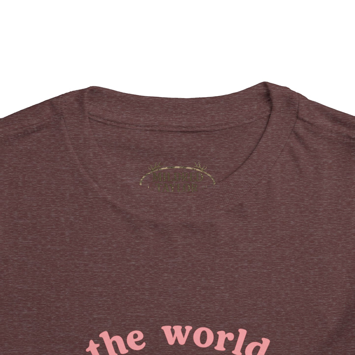 "The World Needs More Cowgirls" Pink Cowgirl Hat Kids Shirt - Toddler Tee
