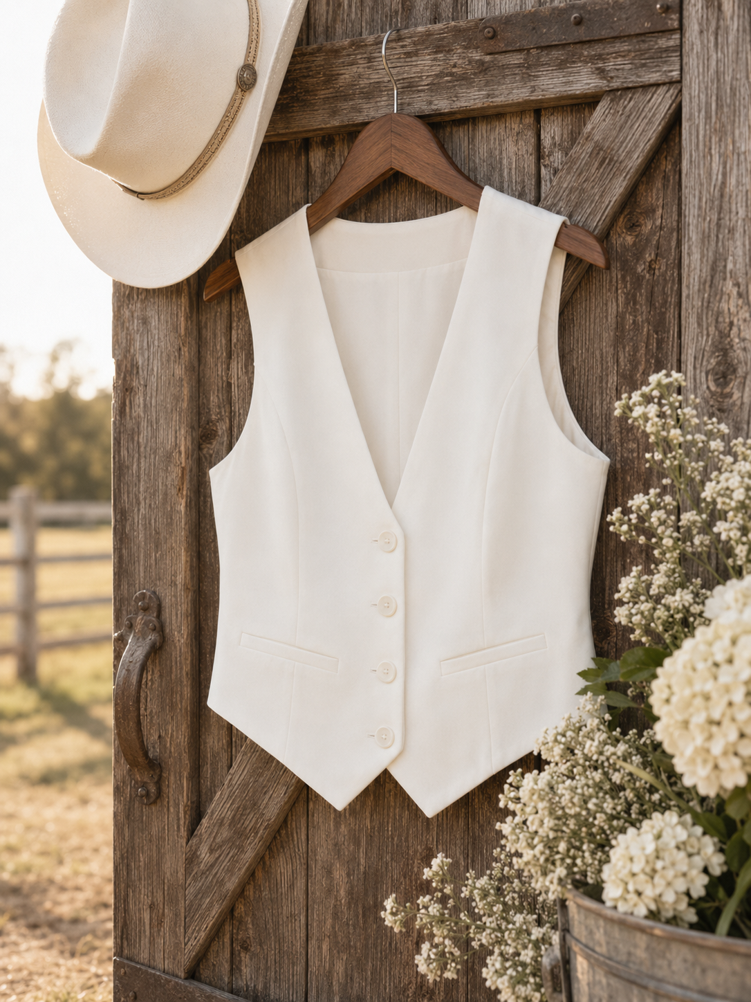 Western Girl Vest Tank Top