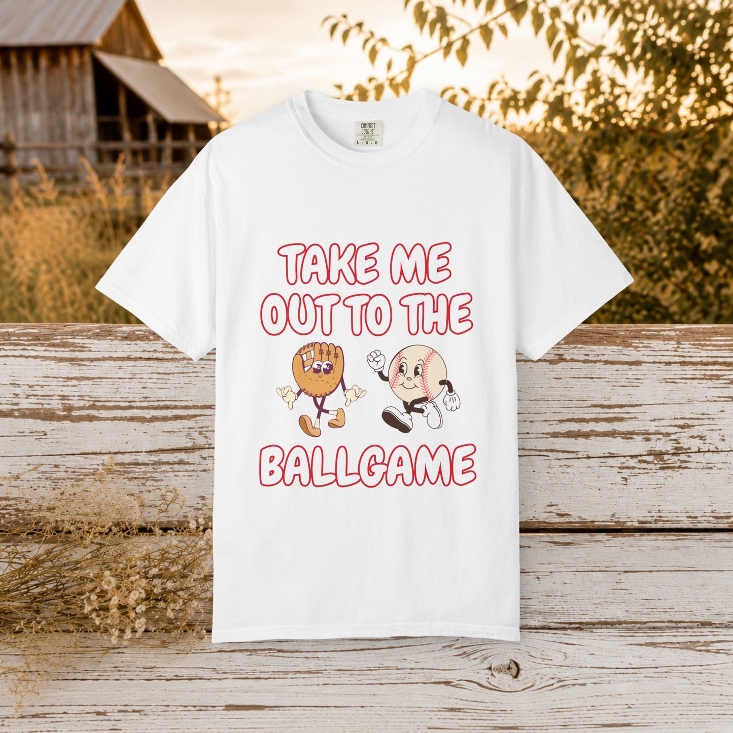 Take Me Out to the Ball Game Shirt | Baseball Game Day Tee | Vintage Baseball Shirt | Baseball Fan Shirt