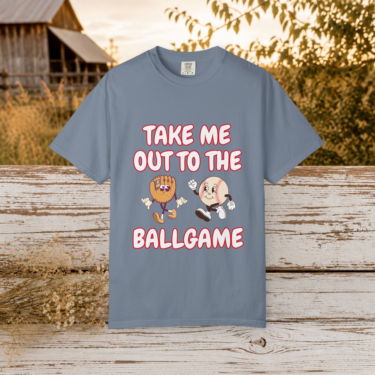Take Me Out to the Ball Game Shirt | Baseball Game Day Tee | Vintage Baseball Shirt | Baseball Fan Shirt