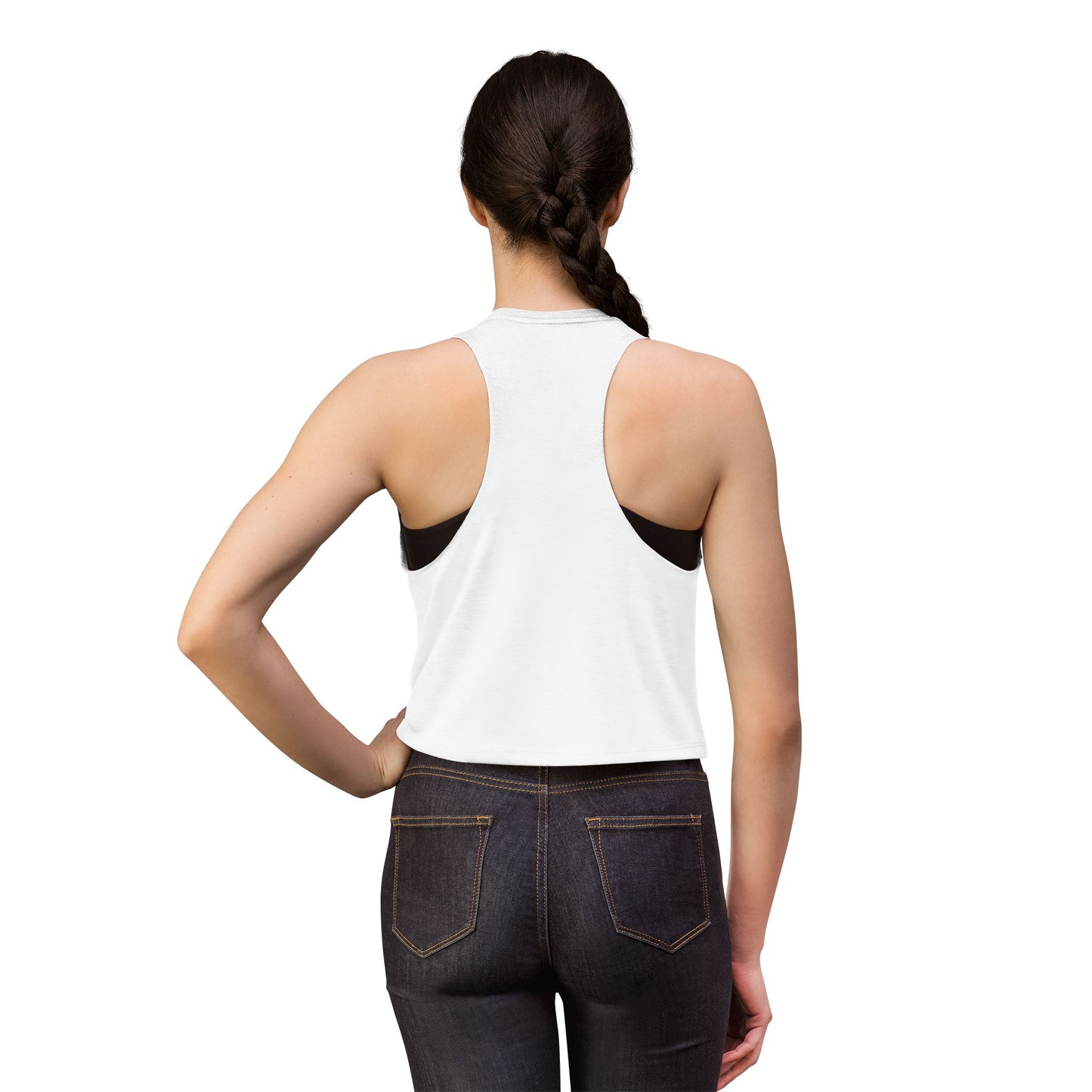 Cowboys and Tequila Crop Top — Retro Cowgirl Graphic Tank for Summer & Festivals