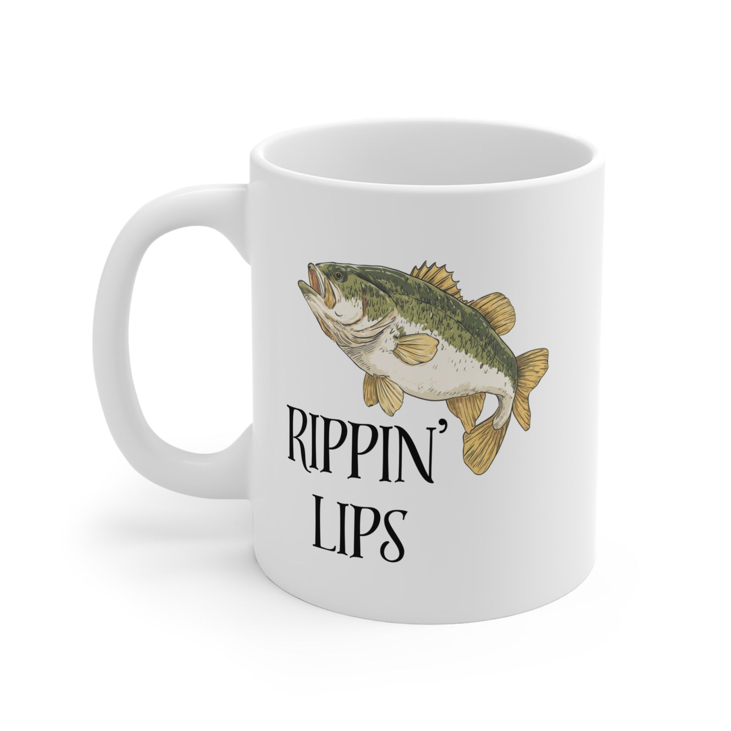 Rippin' Lips Fishing Mug 11oz