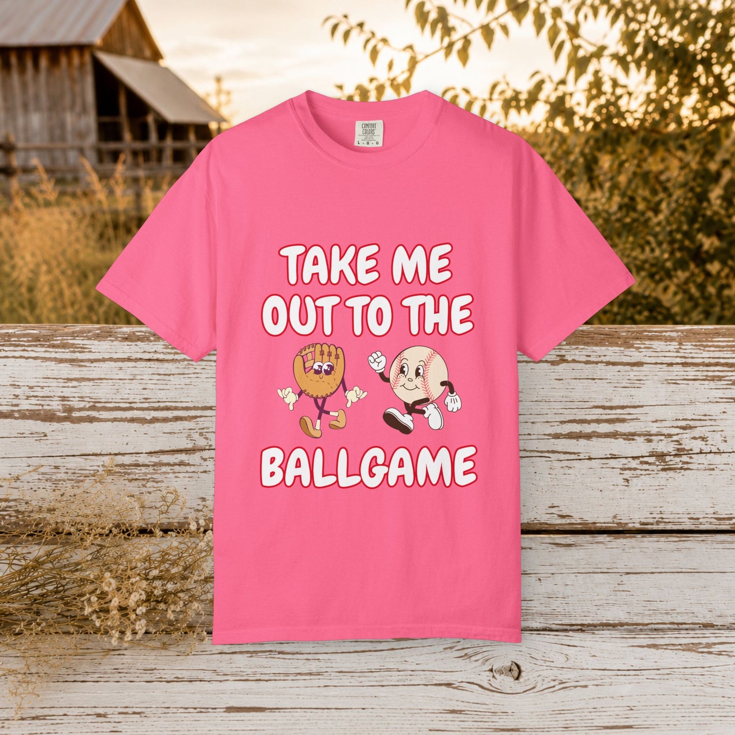 Take Me Out to the Ball Game Shirt | Baseball Game Day Tee | Vintage Baseball Shirt | Baseball Fan Shirt