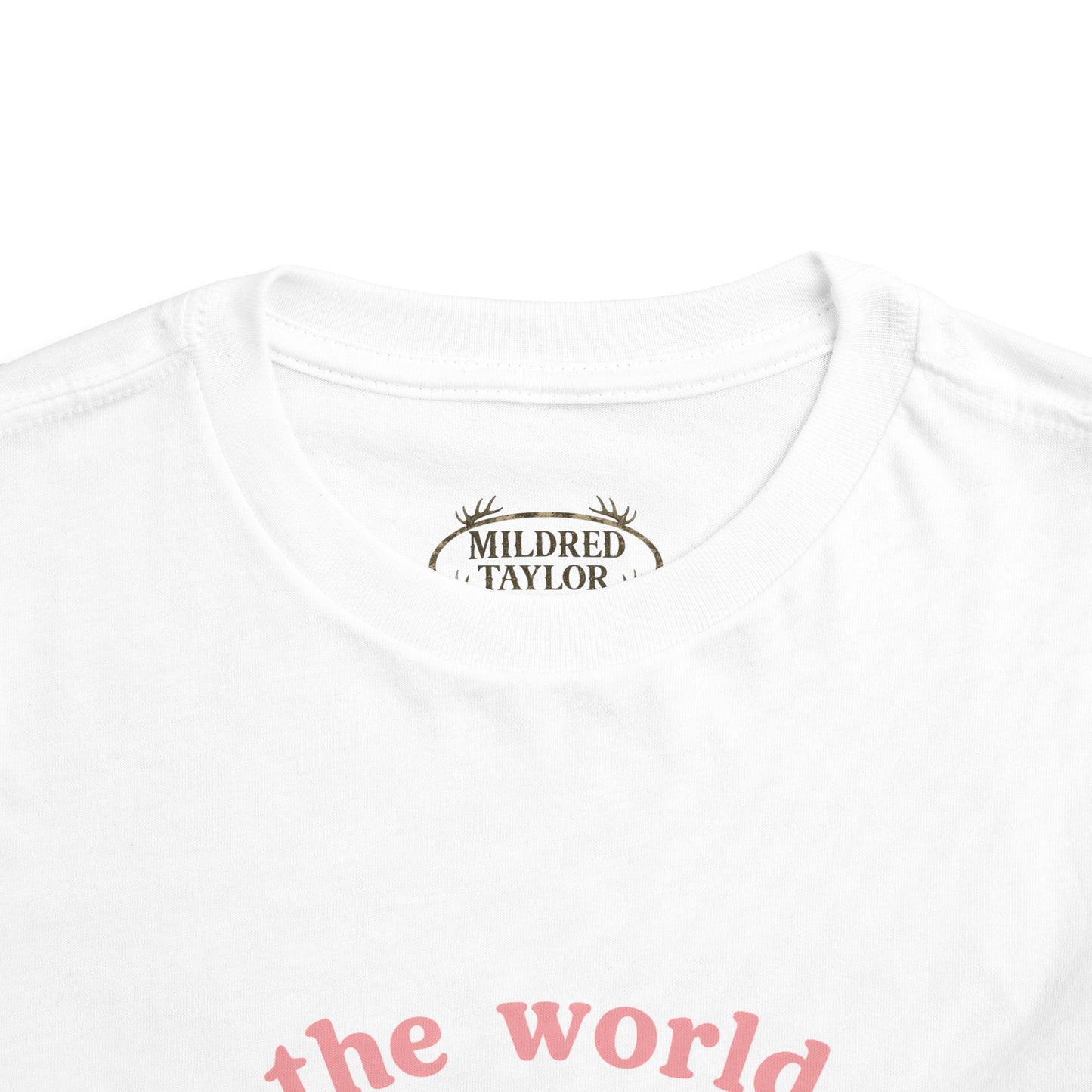 "The World Needs More Cowgirls" Pink Cowgirl Hat Kids Shirt - Toddler Tee
