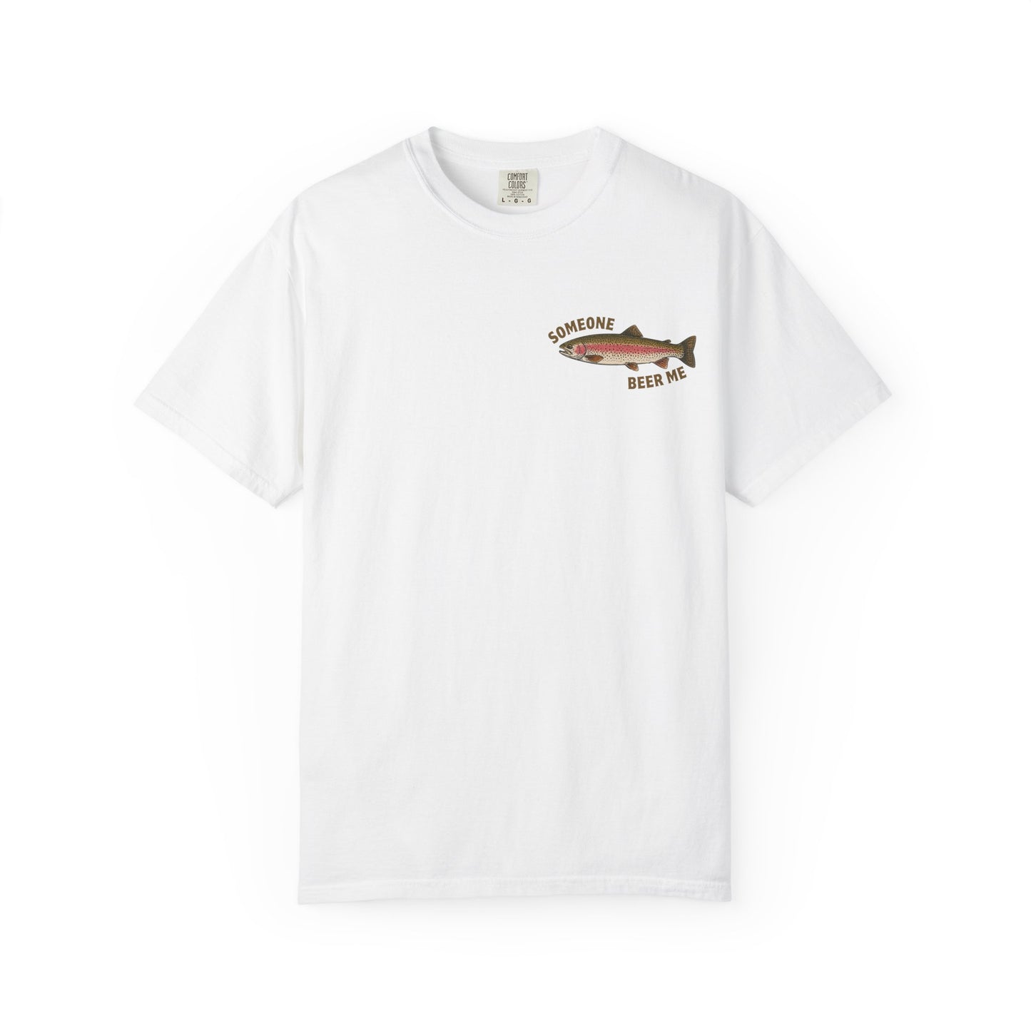 Cast & Country Trout Fishing Tee ("Someone Beer Me") - Country Trout T-Shirt