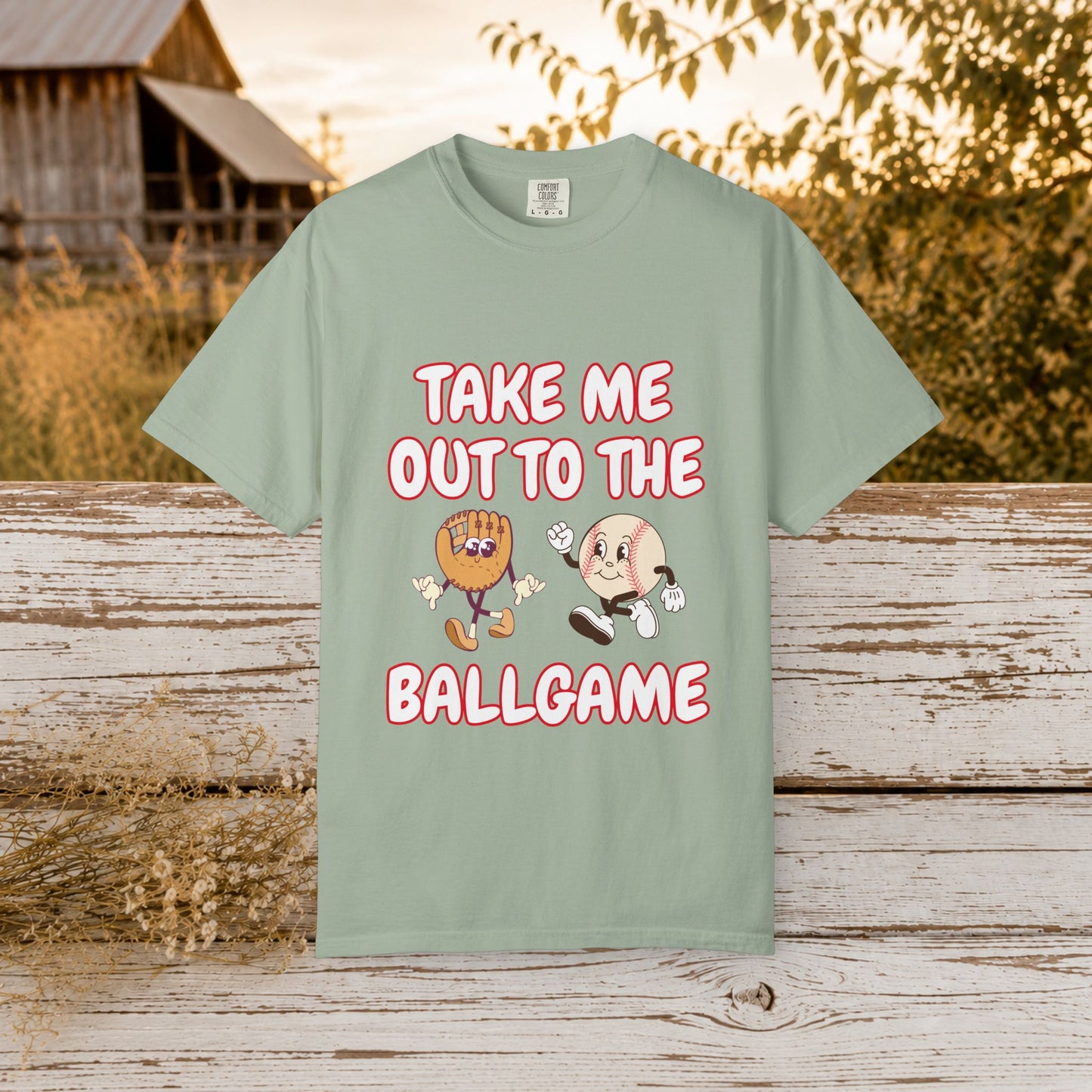 Take Me Out to the Ball Game Shirt | Baseball Game Day Tee | Vintage Baseball Shirt | Baseball Fan Shirt
