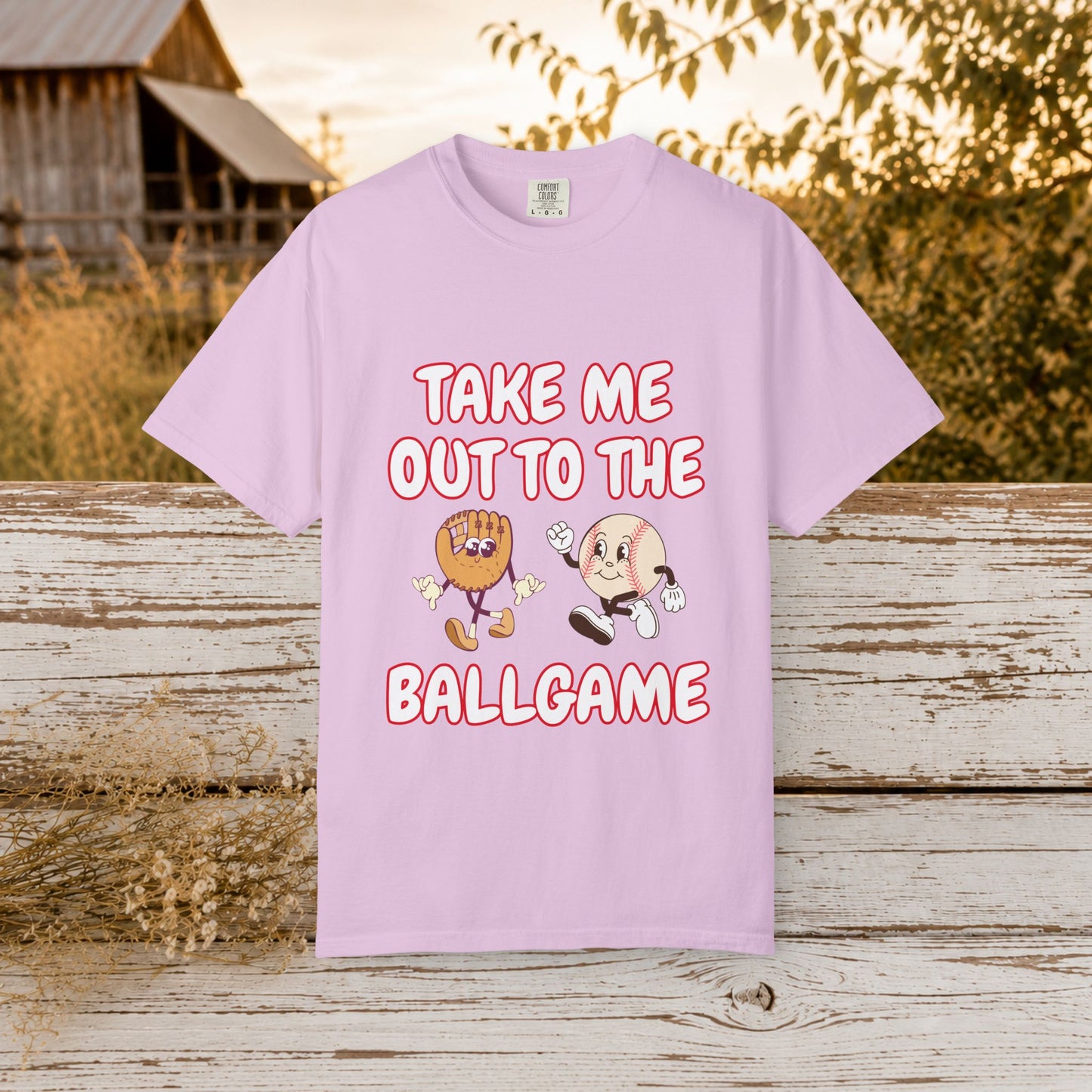 Take Me Out to the Ball Game Shirt | Baseball Game Day Tee | Vintage Baseball Shirt | Baseball Fan Shirt