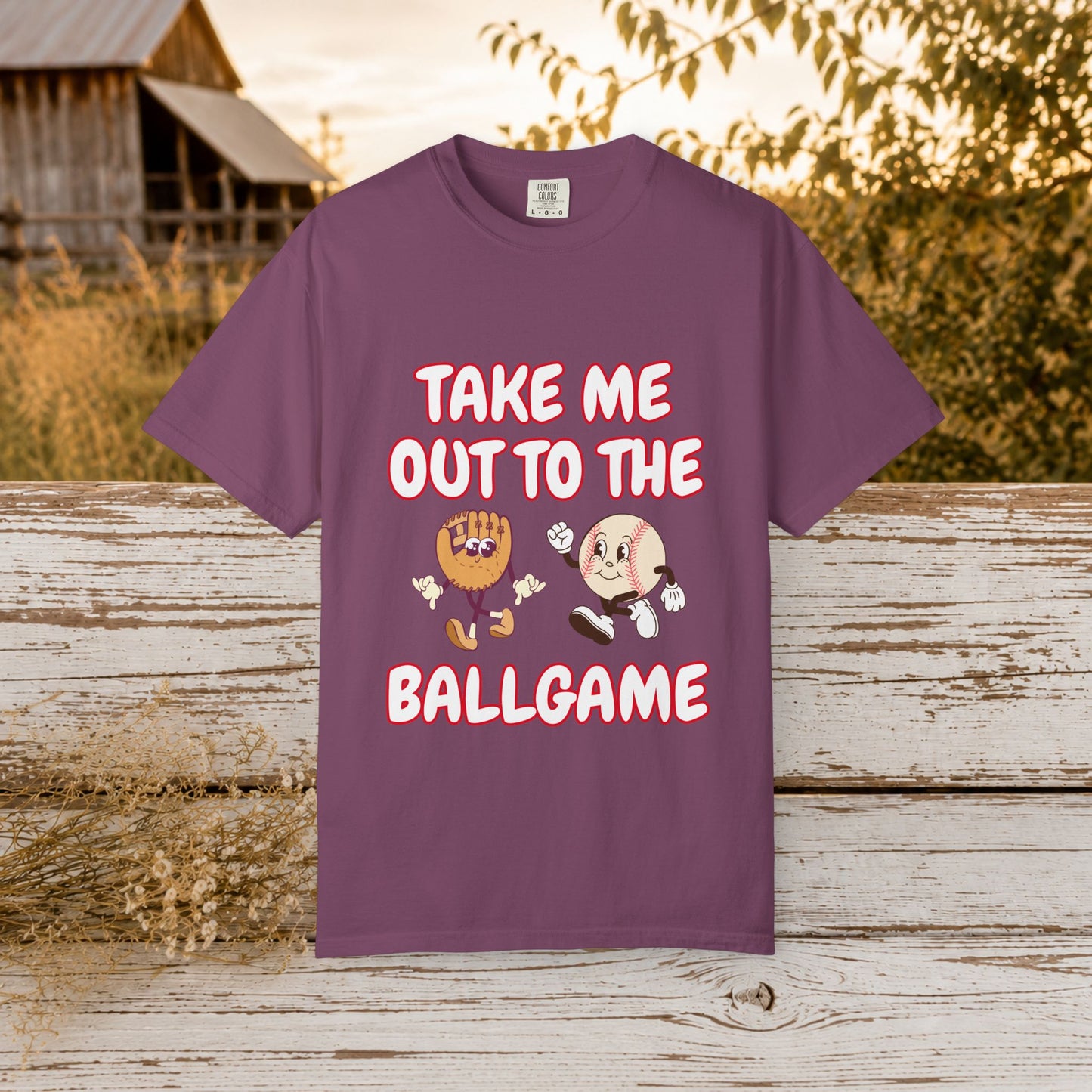 Take Me Out to the Ball Game Shirt | Baseball Game Day Tee | Vintage Baseball Shirt | Baseball Fan Shirt