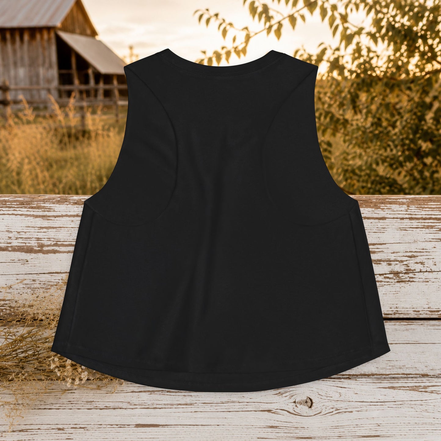 USA Western Skull Crop Top – Patriotic Cowgirl Tank