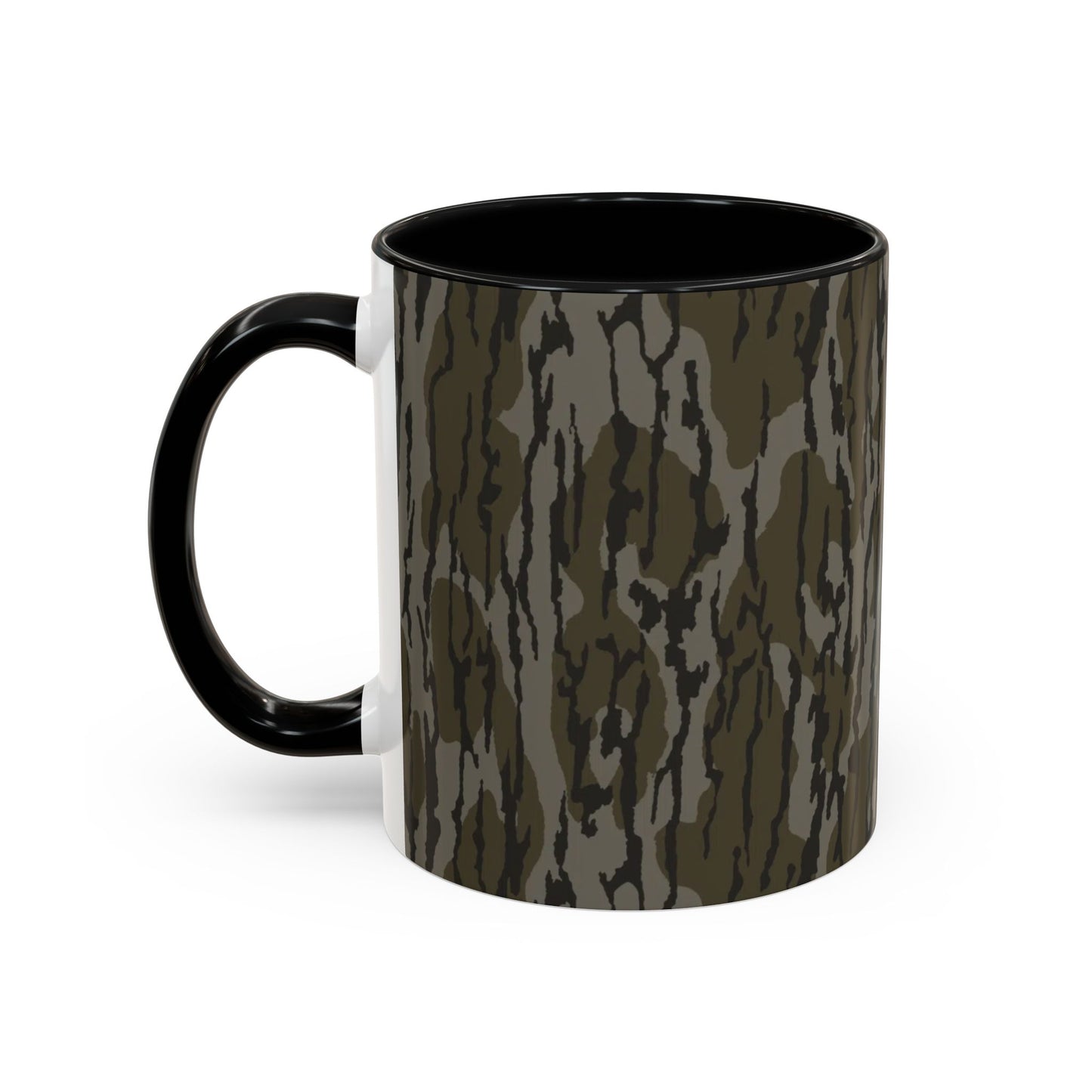 Hunting Wife Life Bottomland Camo Accent Coffee Mug