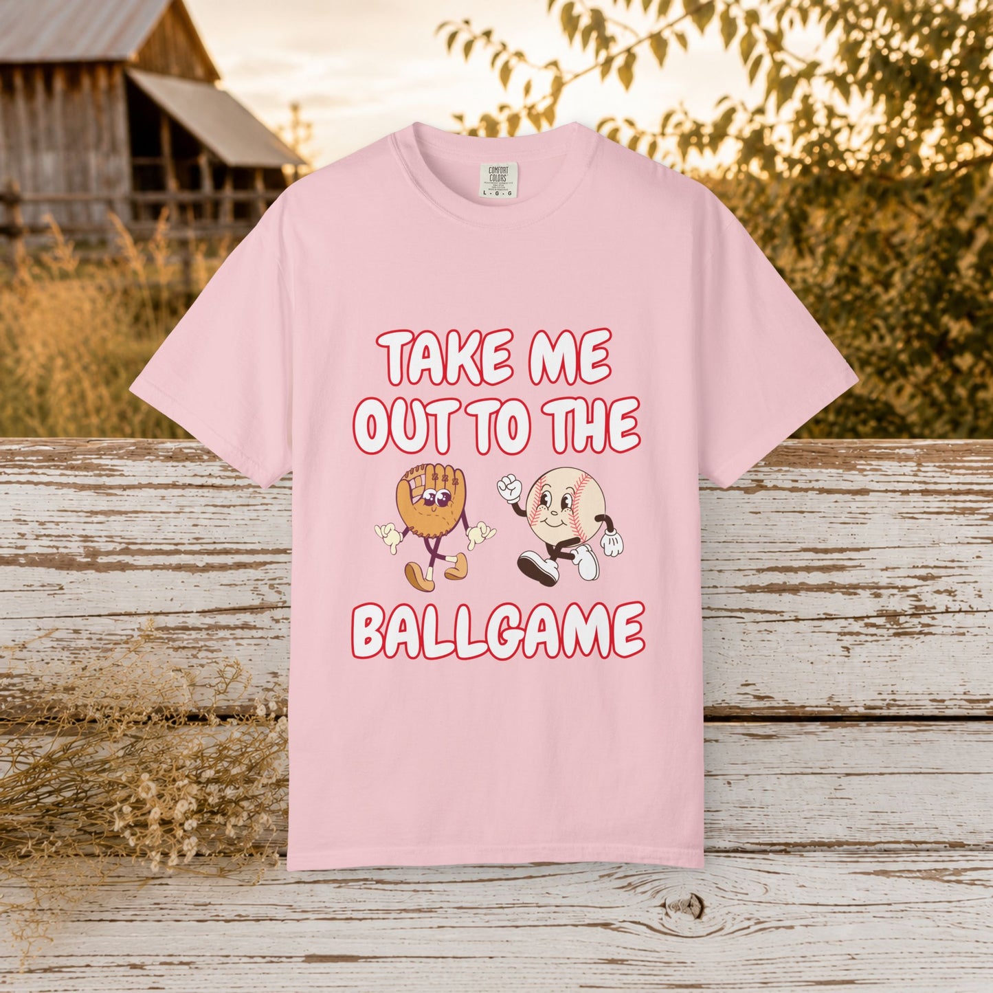 Take Me Out to the Ball Game Shirt | Baseball Game Day Tee | Vintage Baseball Shirt | Baseball Fan Shirt