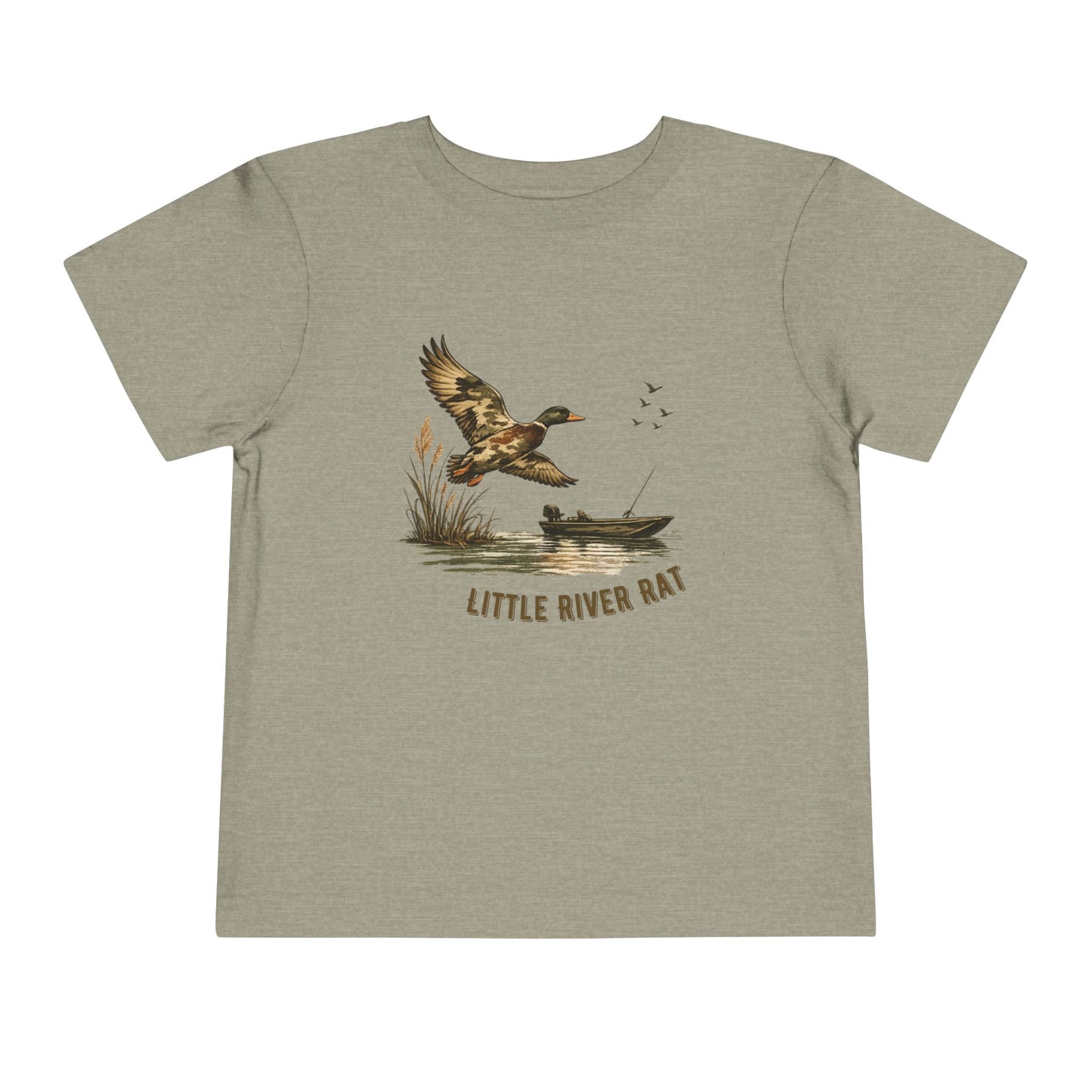 'Little River Rat' Duck Hunting Graphic - Toddler Tee