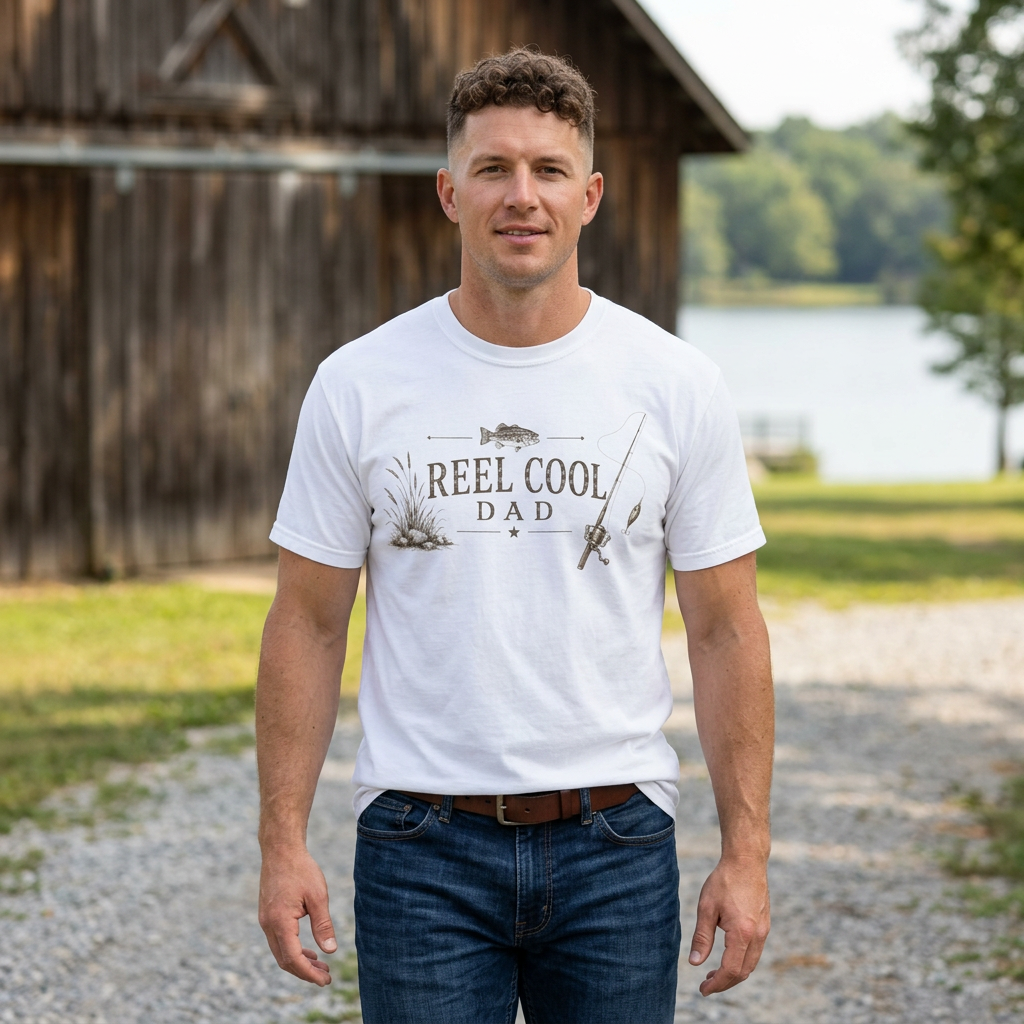 Reel Cool Dad T-Shirt – Fishing