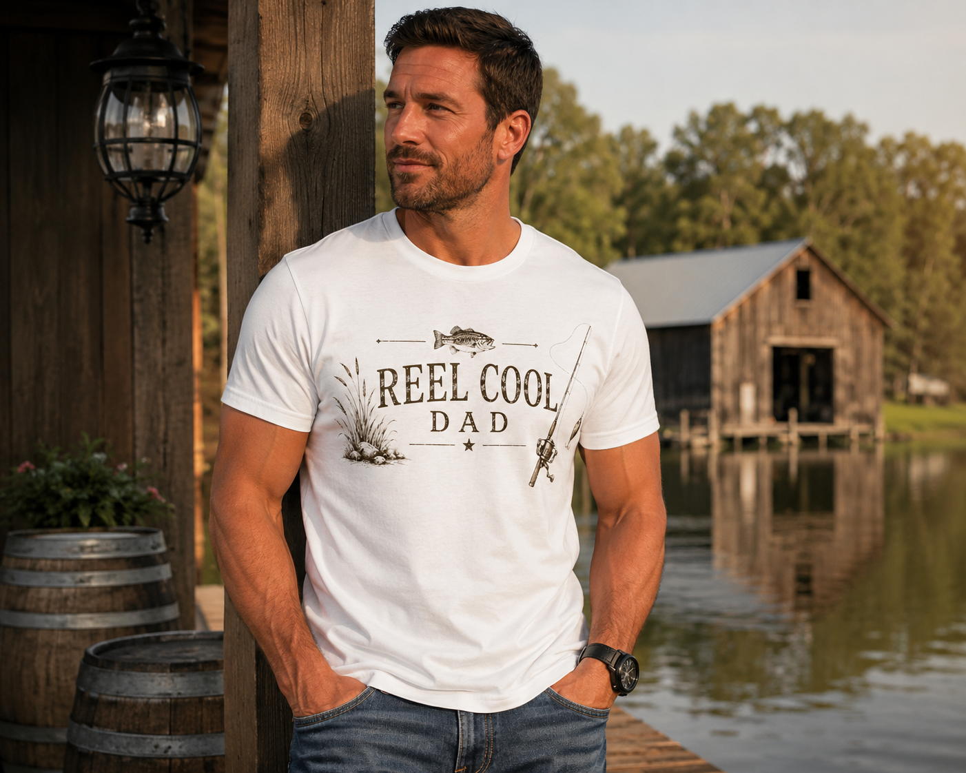 Reel Cool Dad T-Shirt – Fishing