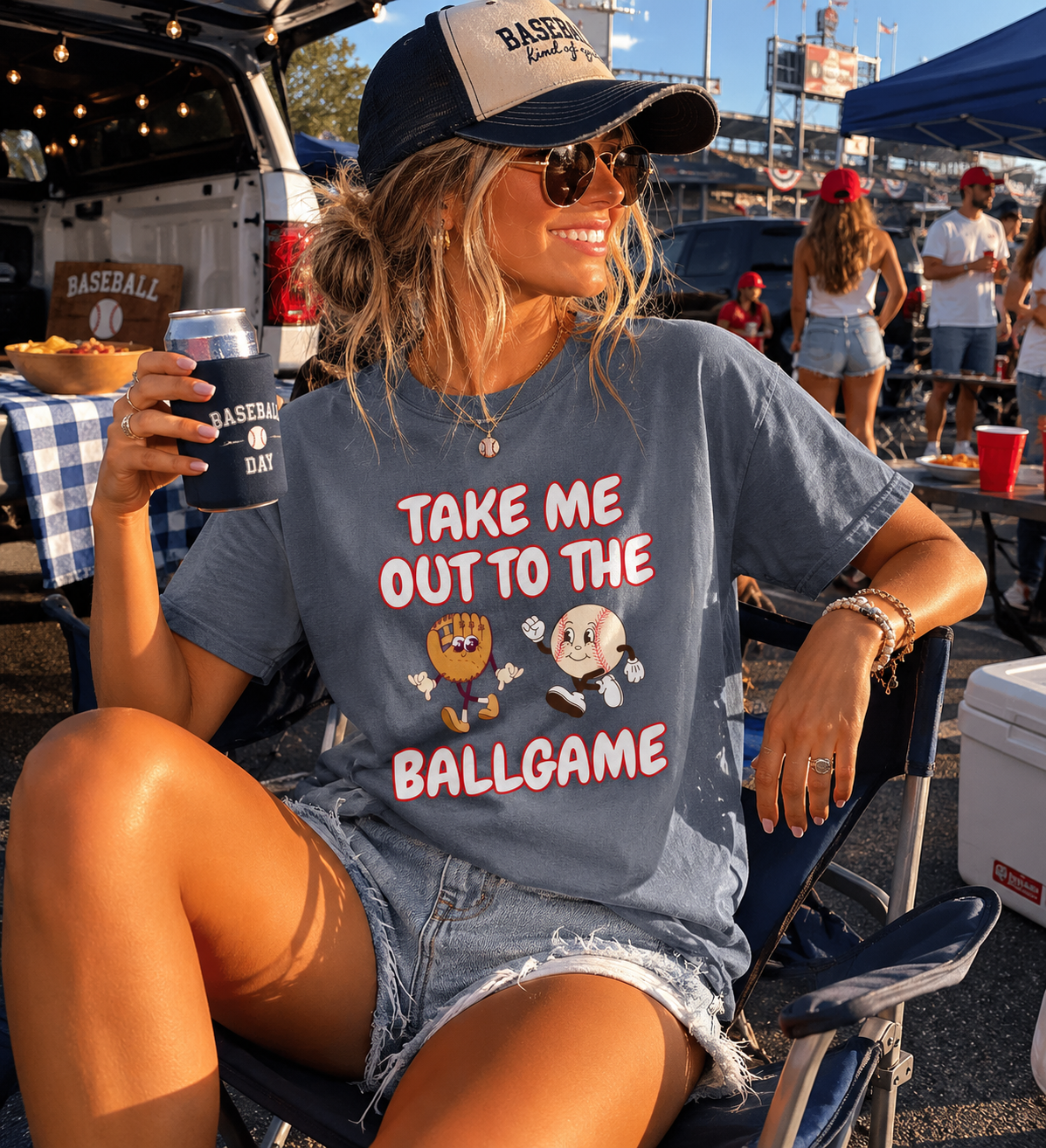 Take Me Out to the Ball Game Shirt | Baseball Game Day Tee | Vintage Baseball Shirt | Baseball Fan Shirt