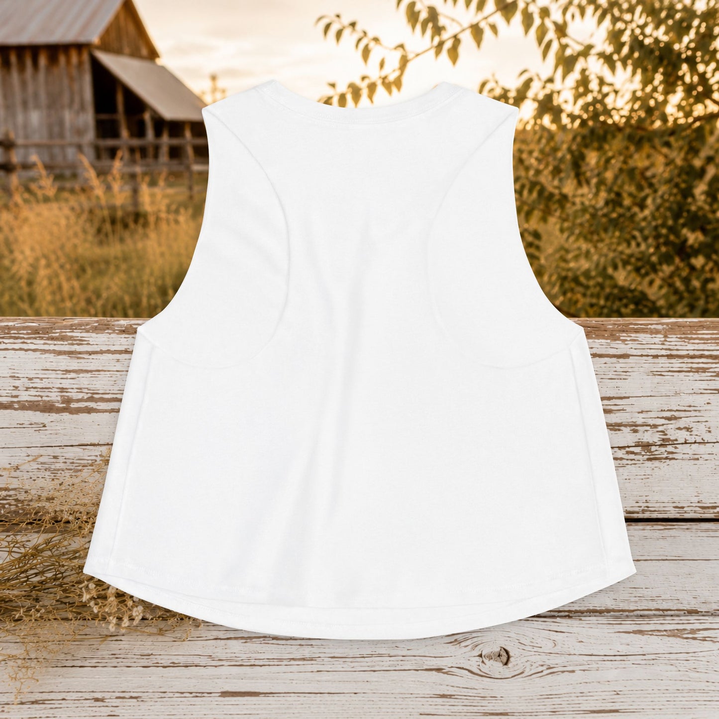 Women's USA Crop Top Tank - Patriotic Festival Tank Top