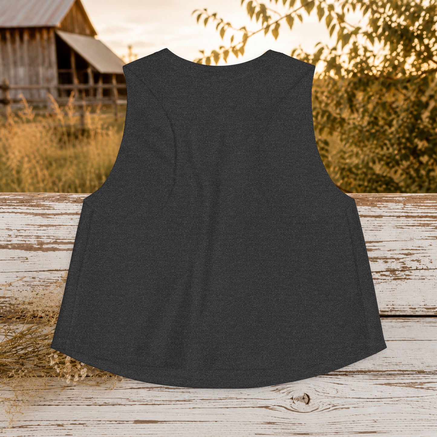Women's USA Crop Top Tank - Patriotic Festival Tank Top