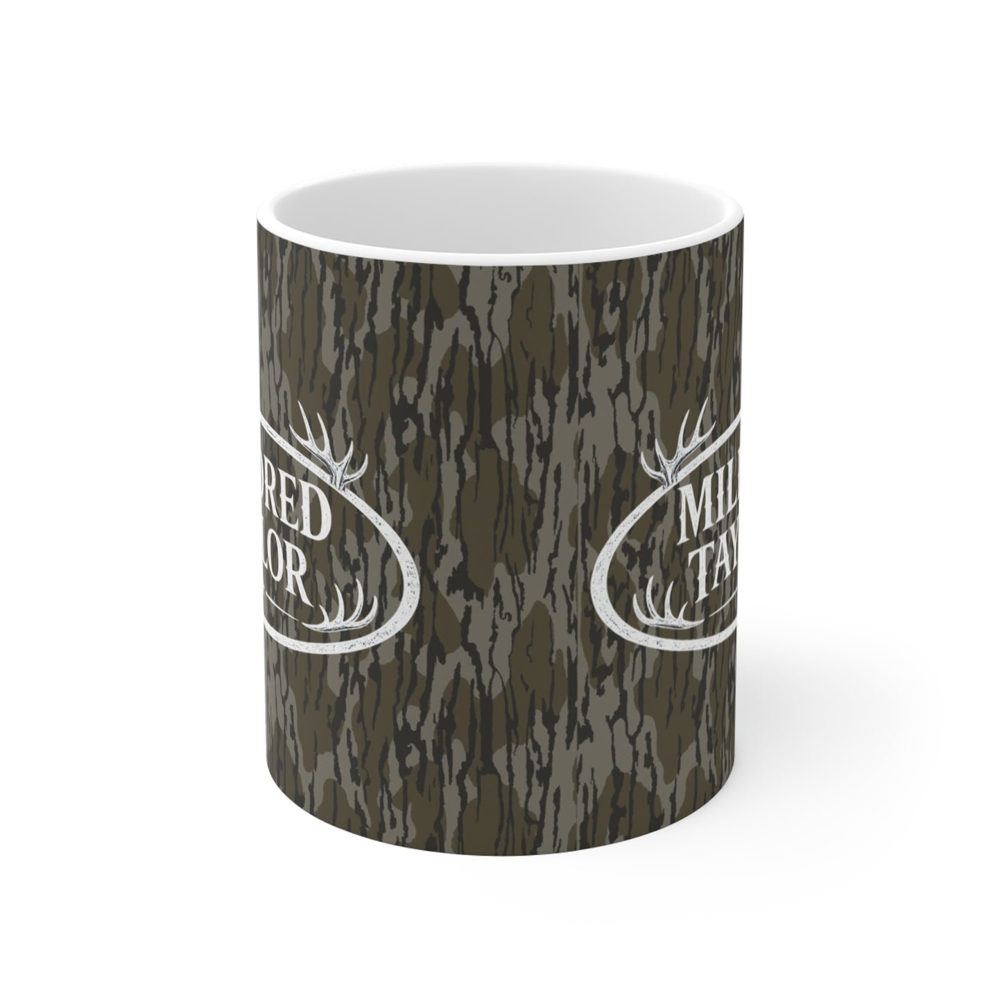 Brand 'Mildred Taylor' Rustic Antler Logo Coffee Mug