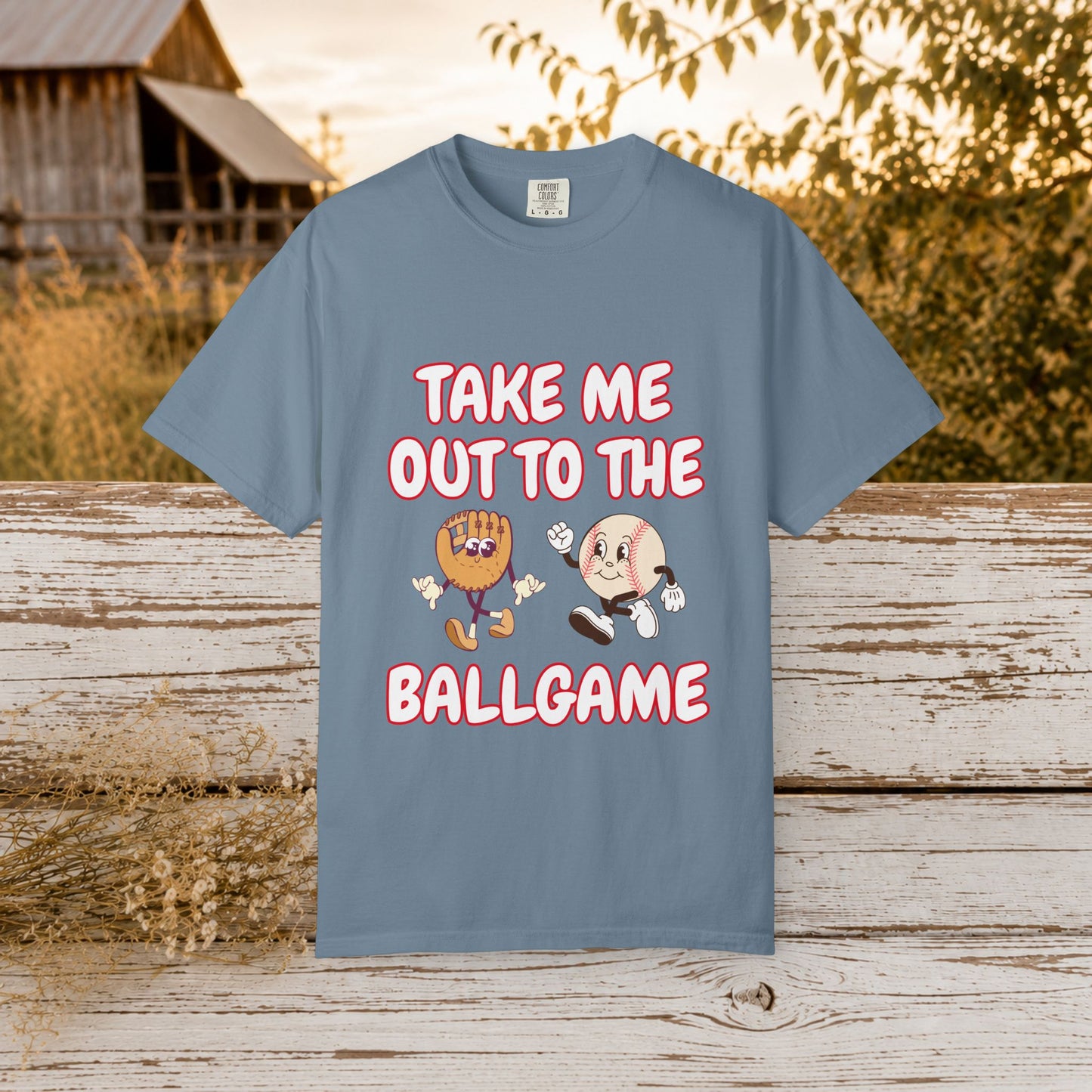 Take Me Out to the Ball Game Shirt | Baseball Game Day Tee | Vintage Baseball Shirt | Baseball Fan Shirt