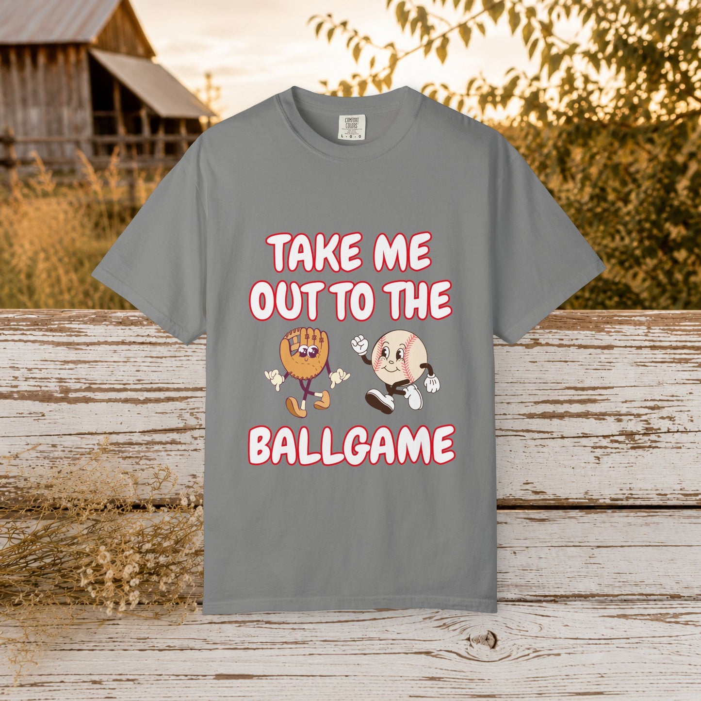 Take Me Out to the Ball Game Shirt | Baseball Game Day Tee | Vintage Baseball Shirt | Baseball Fan Shirt