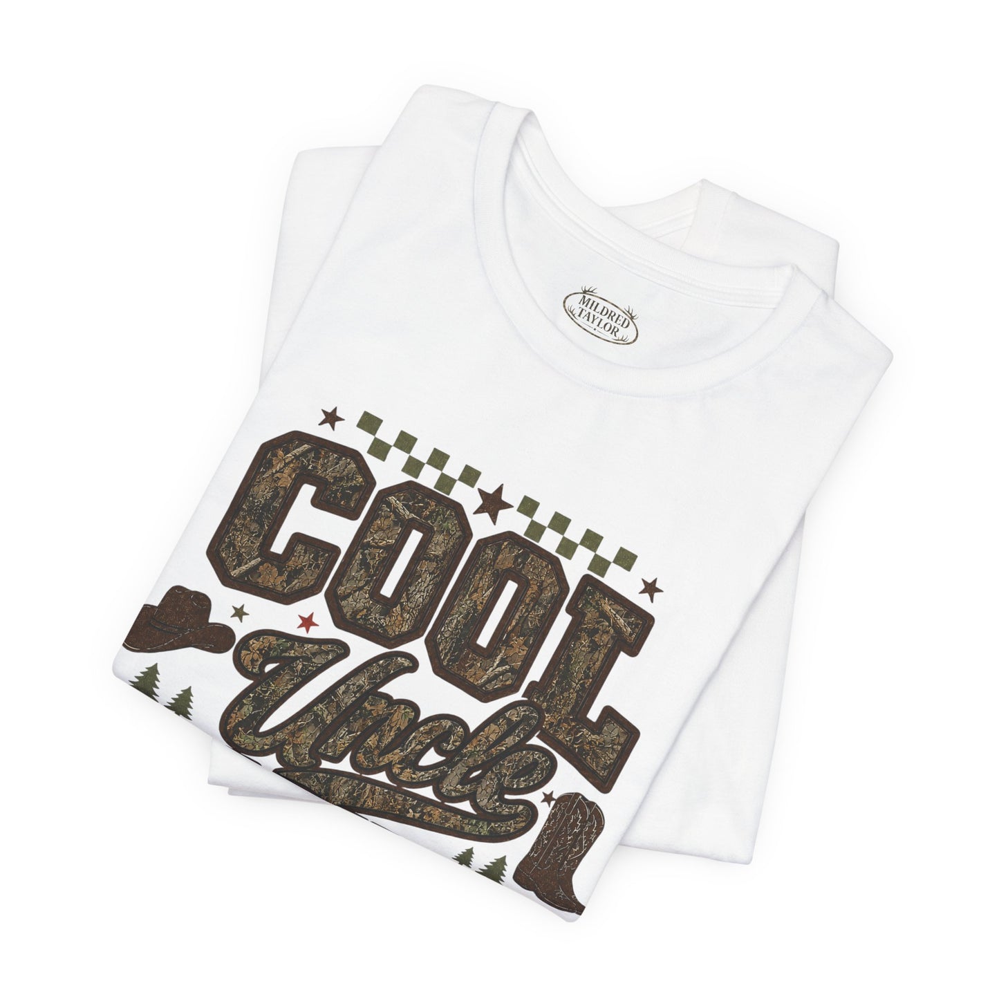 Cool Uncle Club Camo Tee — 'Raising Legends' Vintage Style