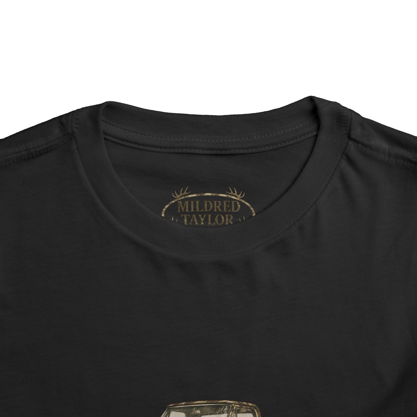 Toddler Tee — Vintage Camouflage Pickup Truck Graphic