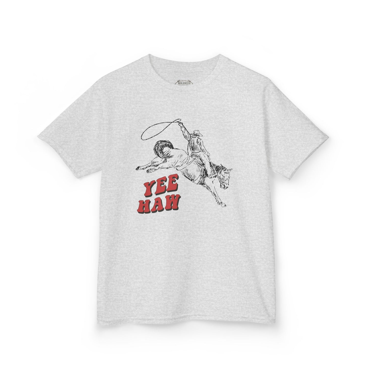'Yee Haw' Rodeo Cowboy Graphic - Kids Tee