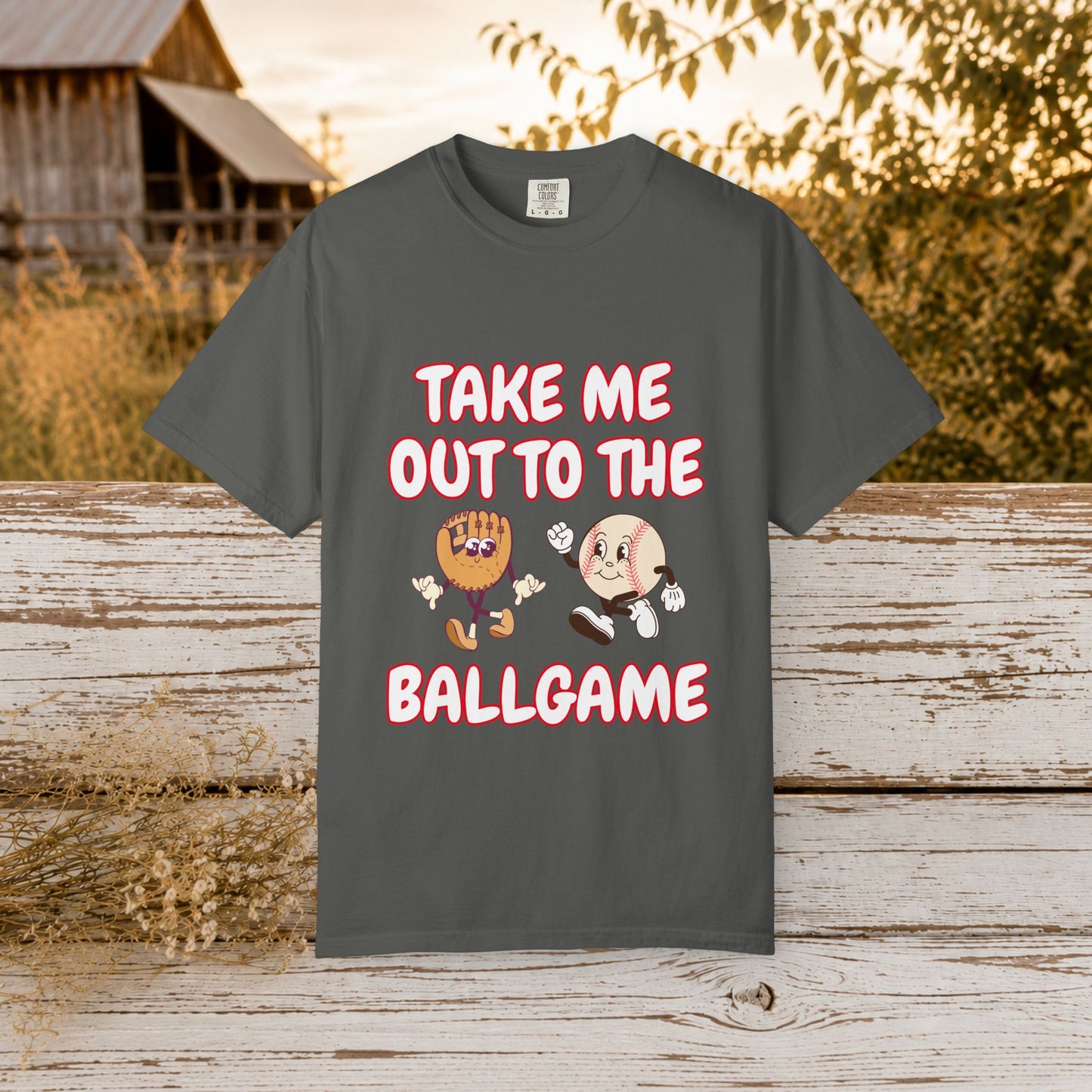 Take Me Out to the Ball Game Shirt | Baseball Game Day Tee | Vintage Baseball Shirt | Baseball Fan Shirt