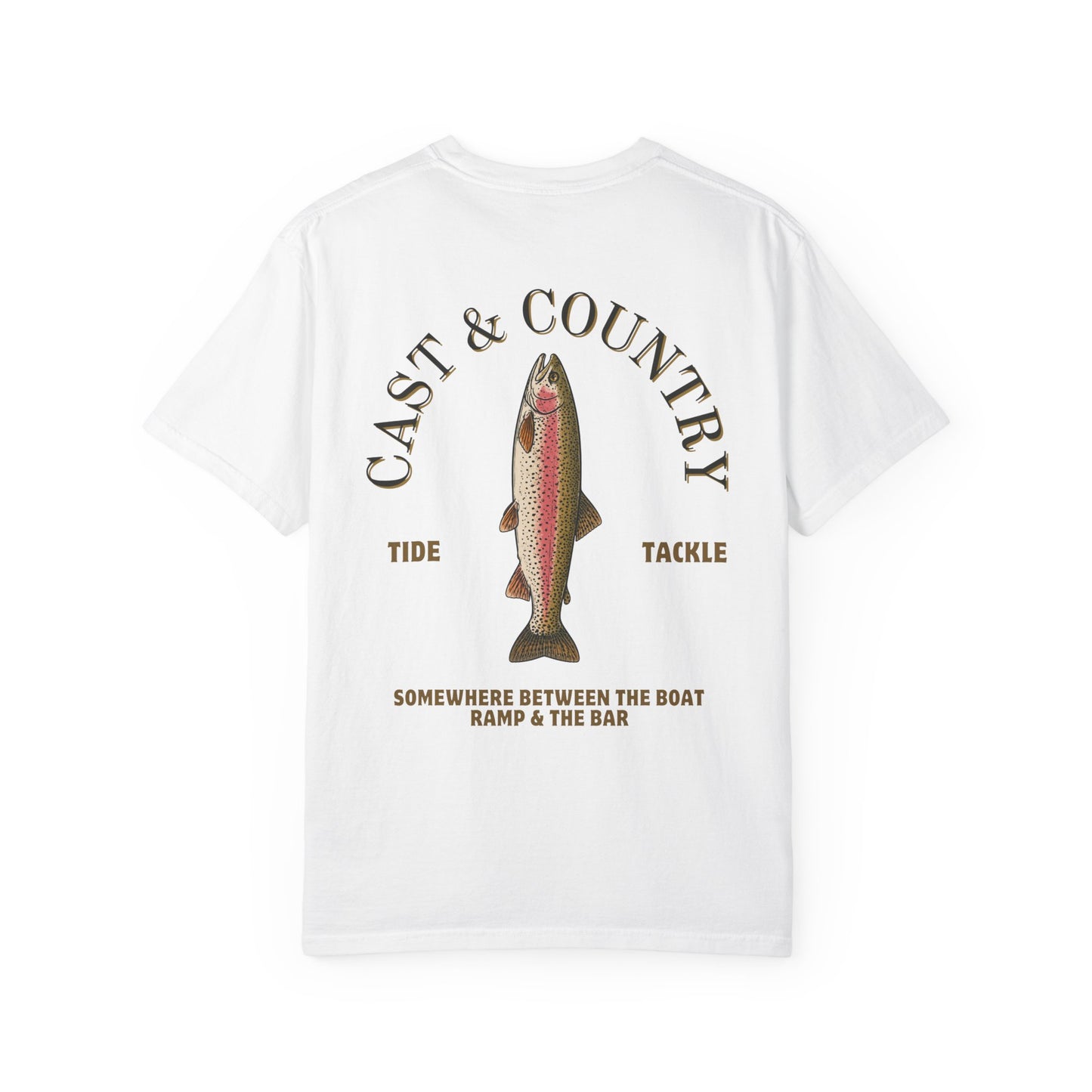 Cast & Country Trout Fishing Tee ("Someone Beer Me") - Country Trout T-Shirt