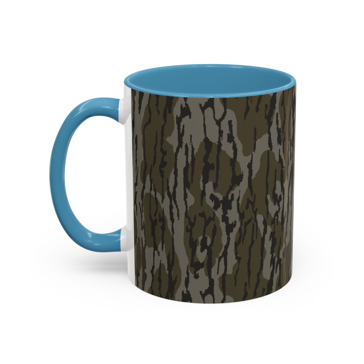 Hunting Wife Life Bottomland Camo Accent Coffee Mug
