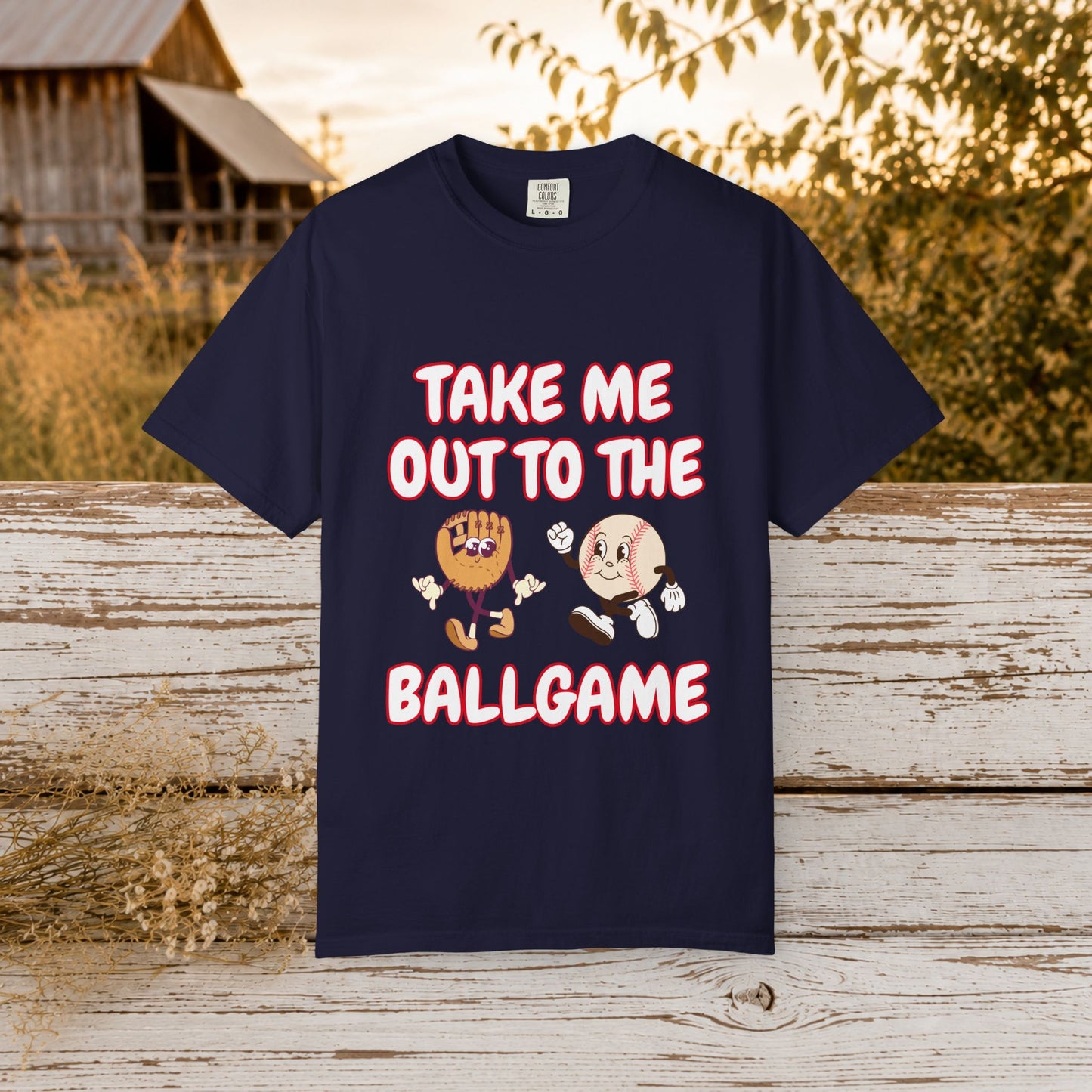 Take Me Out to the Ball Game Shirt | Baseball Game Day Tee | Vintage Baseball Shirt | Baseball Fan Shirt