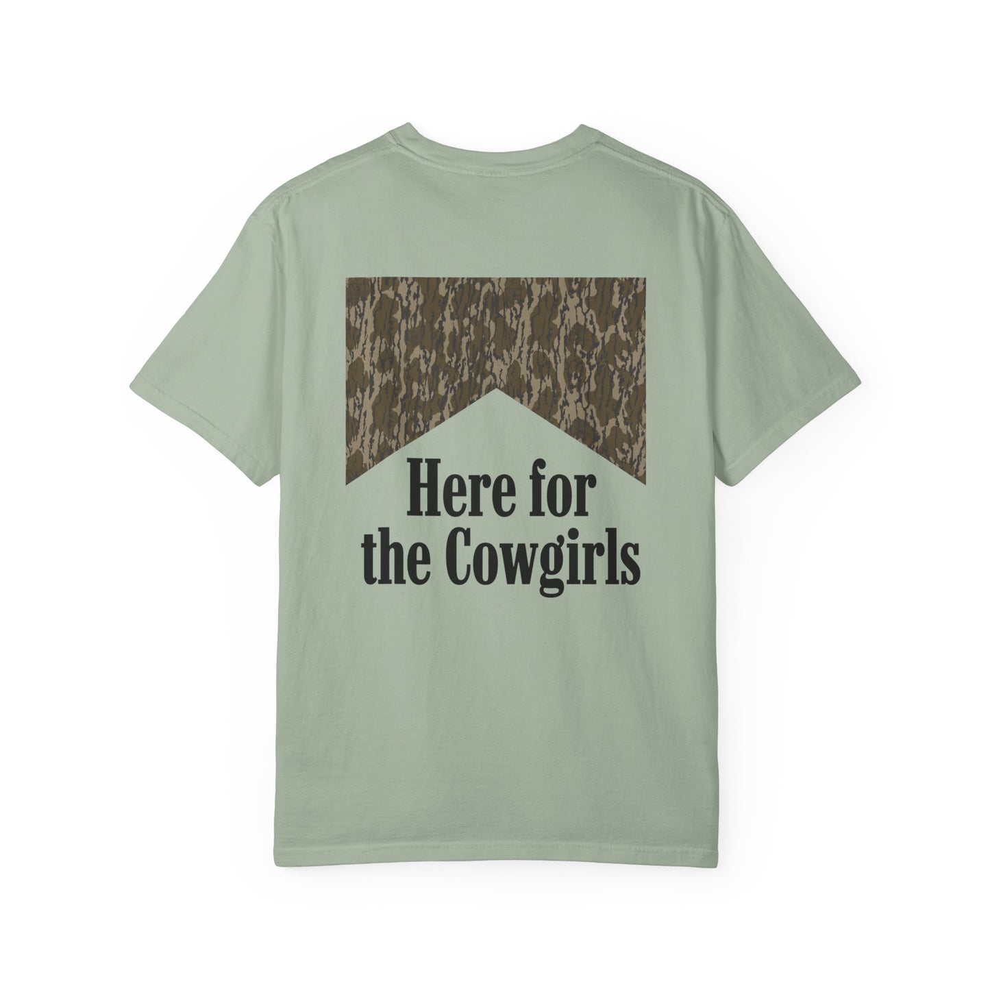 "Here for the Cowgirls" T-Shirt — Western Graphic Tee