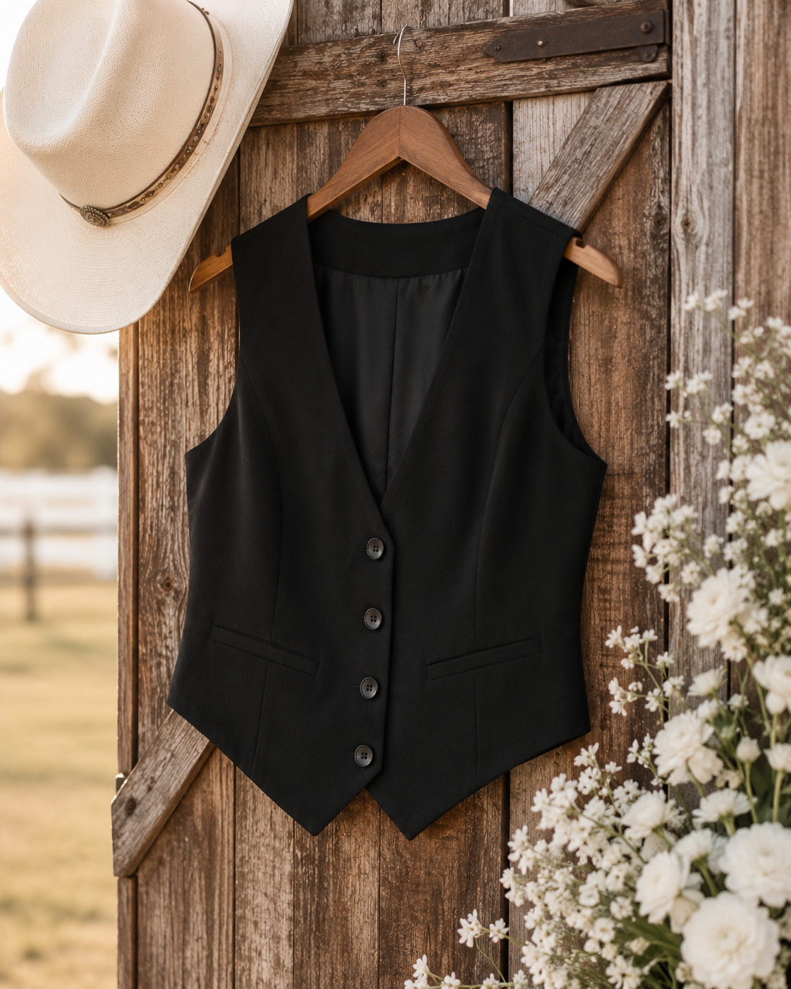 Western Girl Vest Tank Top