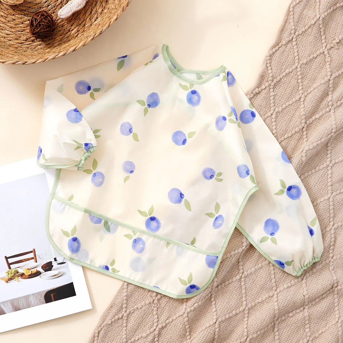 Waterproof Feeding Bib, Washable-Easy To Clean - Baby Essential